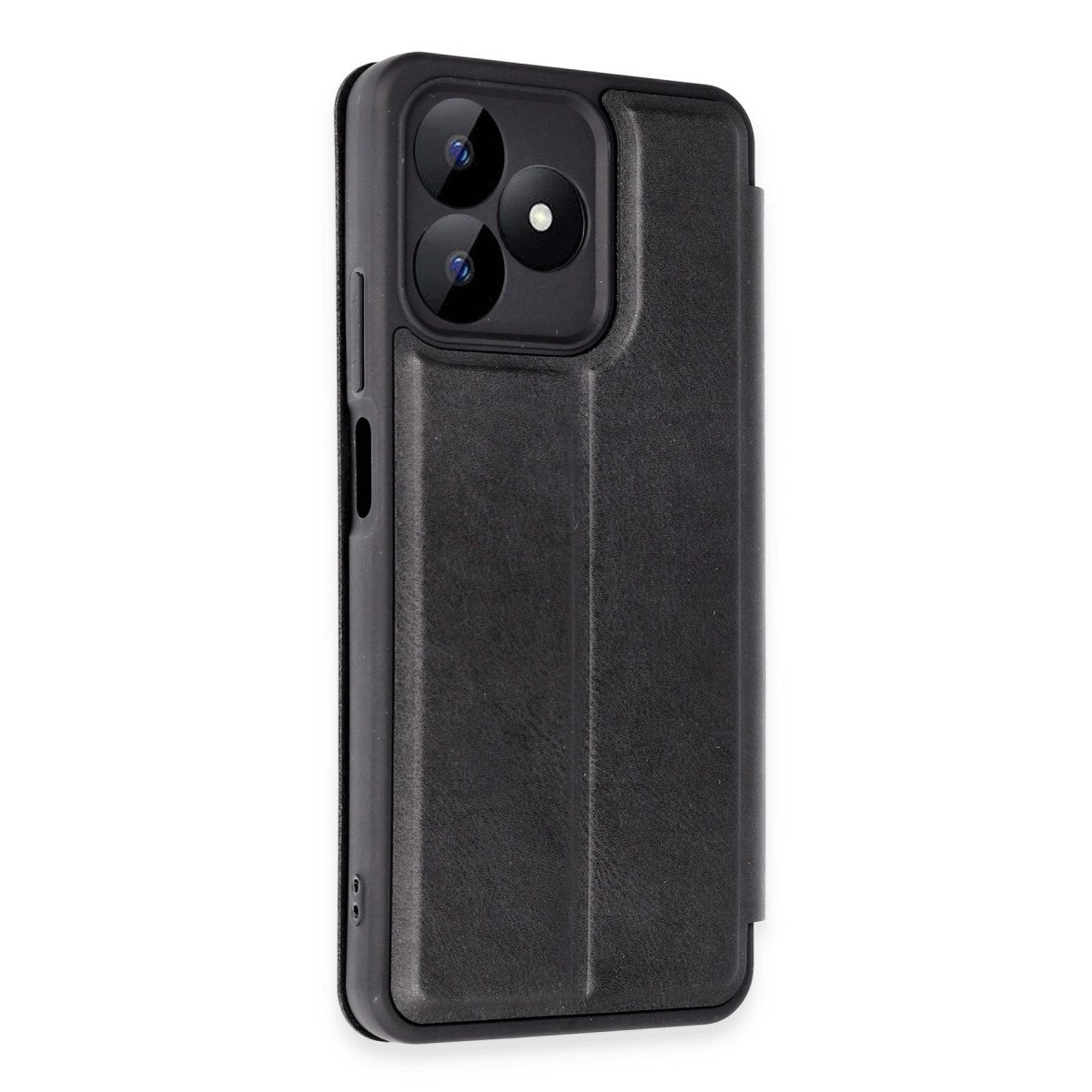 Realme Note 50 4g Kılıf Flip Cover - Siyah Realme Note 50 4g Kılıf Flip Cover - Siyah