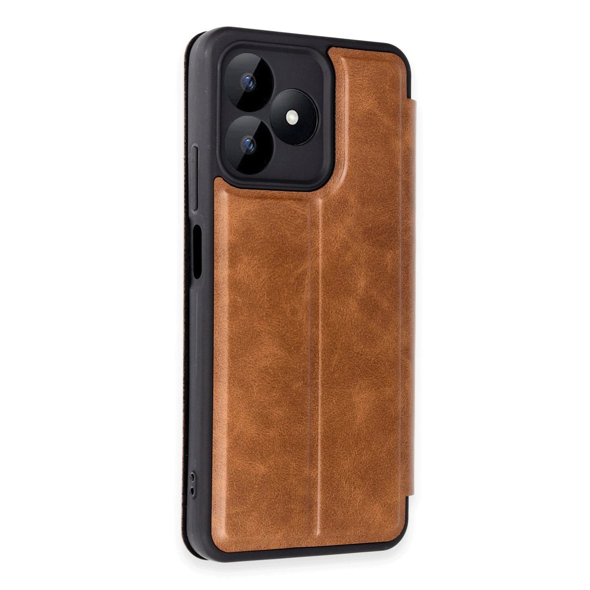 Realme Note 50 4g Kılıf Flip Cover - Taba Realme Note 50 4g Kılıf Flip Cover - Taba