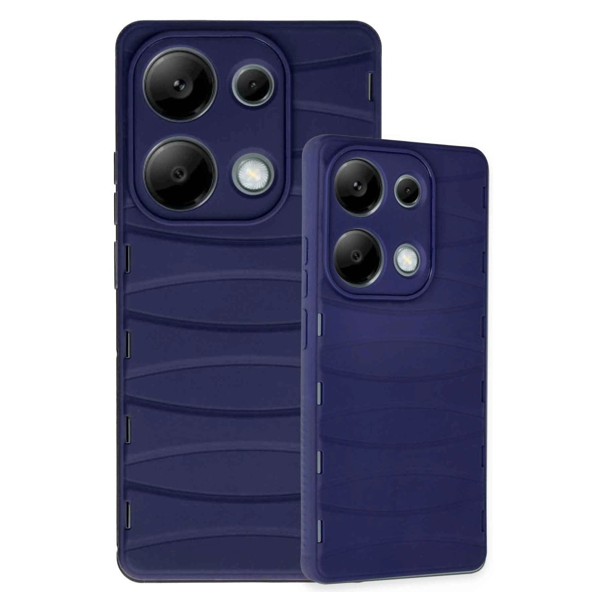 Xiaomi Redmi Note 13 Pro 4g Kılıf Bibercas Silikon Kapak - Lacivert Xiaomi Redmi Note 13 Pro 4g Kılıf Bibercas Silikon Kapak - Lacivert