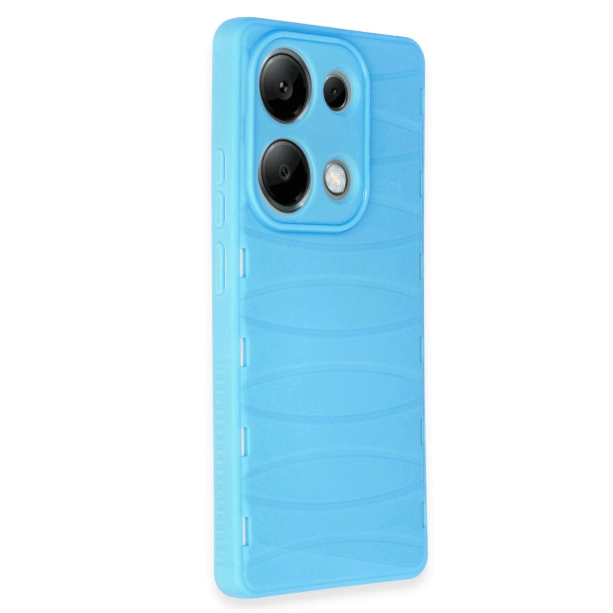 Xiaomi Redmi Note 13 Pro 4g Kılıf Bibercas Silikon Kapak - Mavi Xiaomi Redmi Note 13 Pro 4g Kılıf Bibercas Silikon Kapak - Mavi