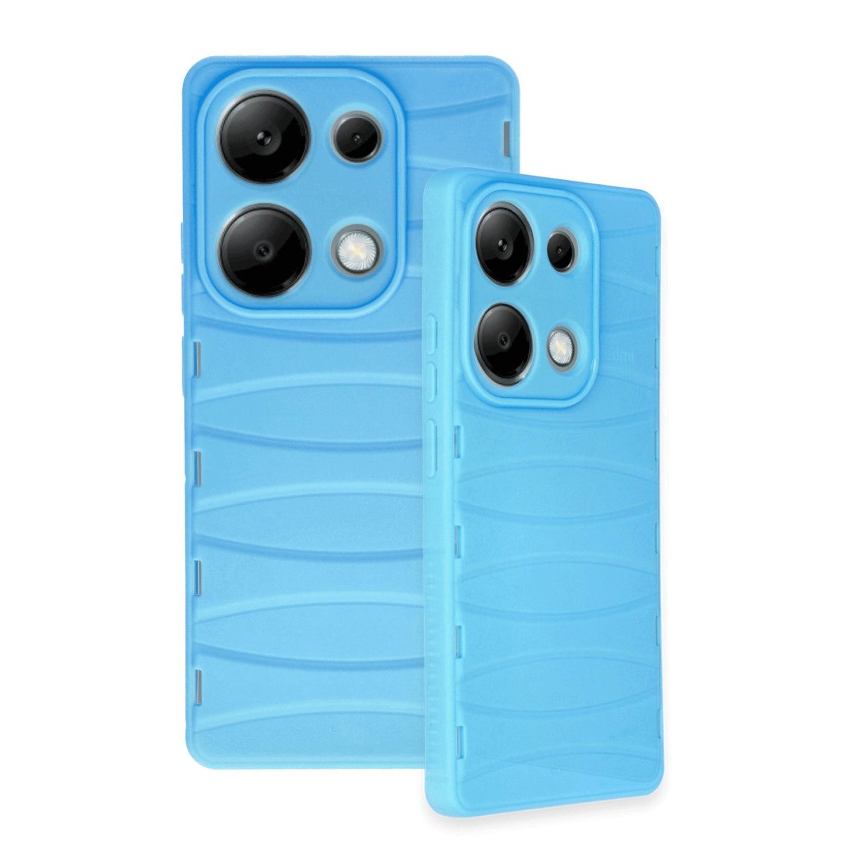 Xiaomi Redmi Note 13 Pro 4g Kılıf Bibercas Silikon Kapak - Mavi Xiaomi Redmi Note 13 Pro 4g Kılıf Bibercas Silikon Kapak - Mavi