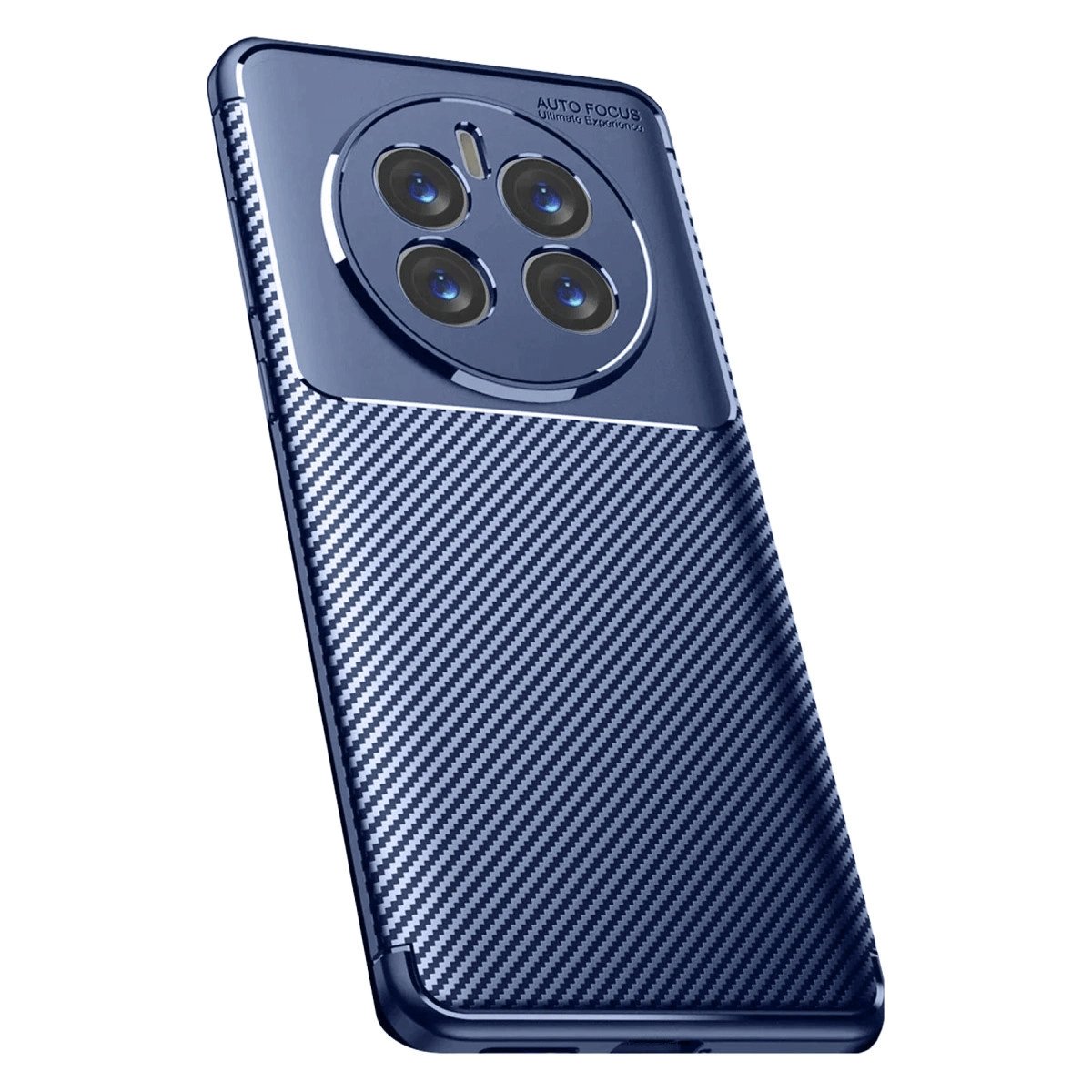 Realme 12 Pro Plus Kılıf Auto Focus Karbon Kapak - Lacivert Realme 12 Pro Plus Kılıf Auto Focus Karbon Kapak - Lacivert
