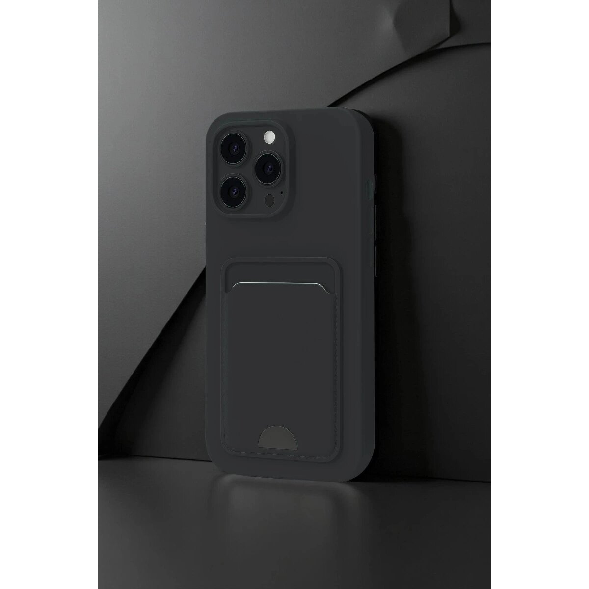 İphone 16 Pro Kılıf Kelvin Kartvizitli Silikon - Lacivert İphone 16 Pro Kılıf Kelvin Kartvizitli Silikon - Lacivert