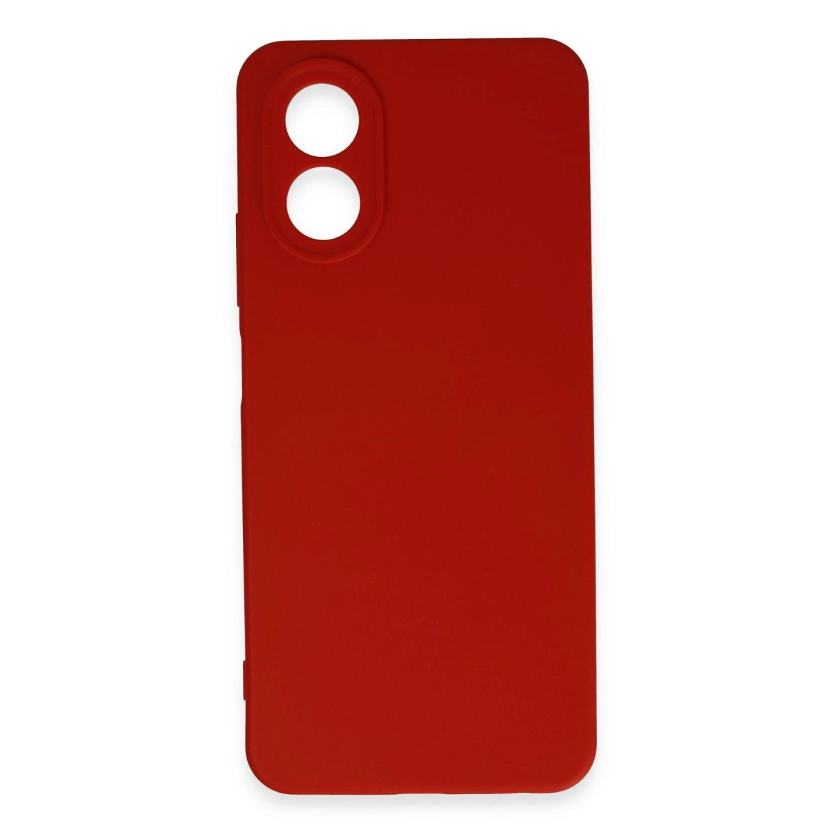 Oppo A38 Kılıf First Silikon - Kırmızı Oppo A38 Kılıf First Silikon - Kırmızı