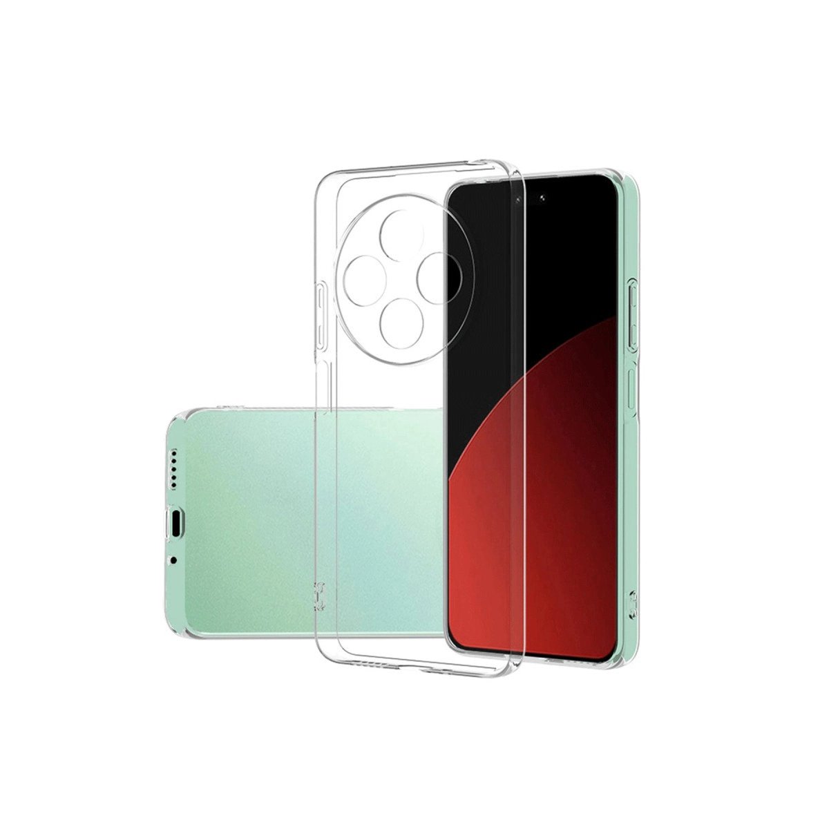 Xiaomi Redmi 14c Kılıf Lüx Şeffaf Silikon Xiaomi Redmi 14c Kılıf Lüx Şeffaf Silikon