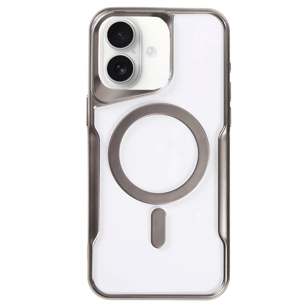 İphone 16 Plus Kılıf Boyi Magsafe Silikon Kapak - Titan Gri İphone 16 Plus Kılıf Boyi Magsafe Silikon Kapak - Titan Gri