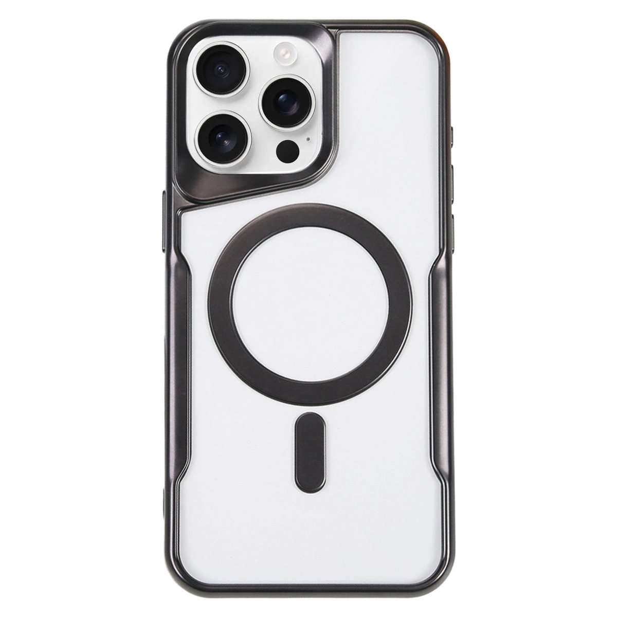 İphone 16 Pro Max Kılıf Boyi Magsafe Silikon Kapak - Siyah İphone 16 Pro Max Kılıf Boyi Magsafe Silikon Kapak - Siyah