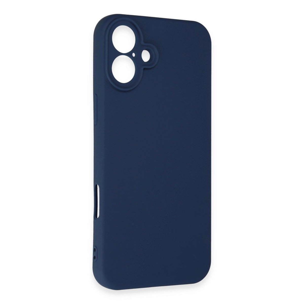 İphone 16 Kılıf First Silikon - Lacivert