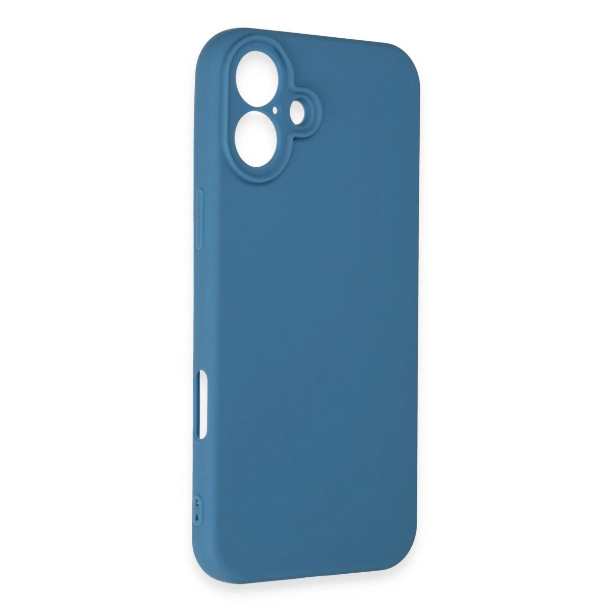 İphone 16 Plus Kılıf First Silikon - Mavi