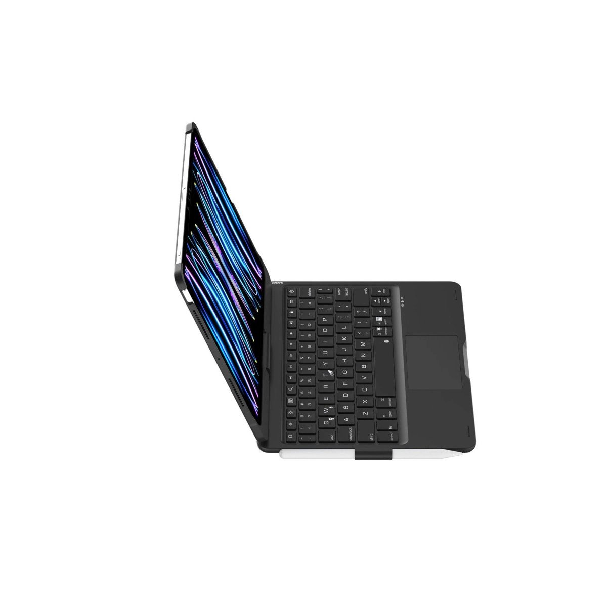 İpad Pro 11 (2024) F11 Ats Kılıf Magic Dönen Klavyeli Tablet Kılıf - Siyah İpad Pro 11 (2024) F11 Ats Kılıf Magic Dönen Klavyeli Tablet Kılıf - Siyah