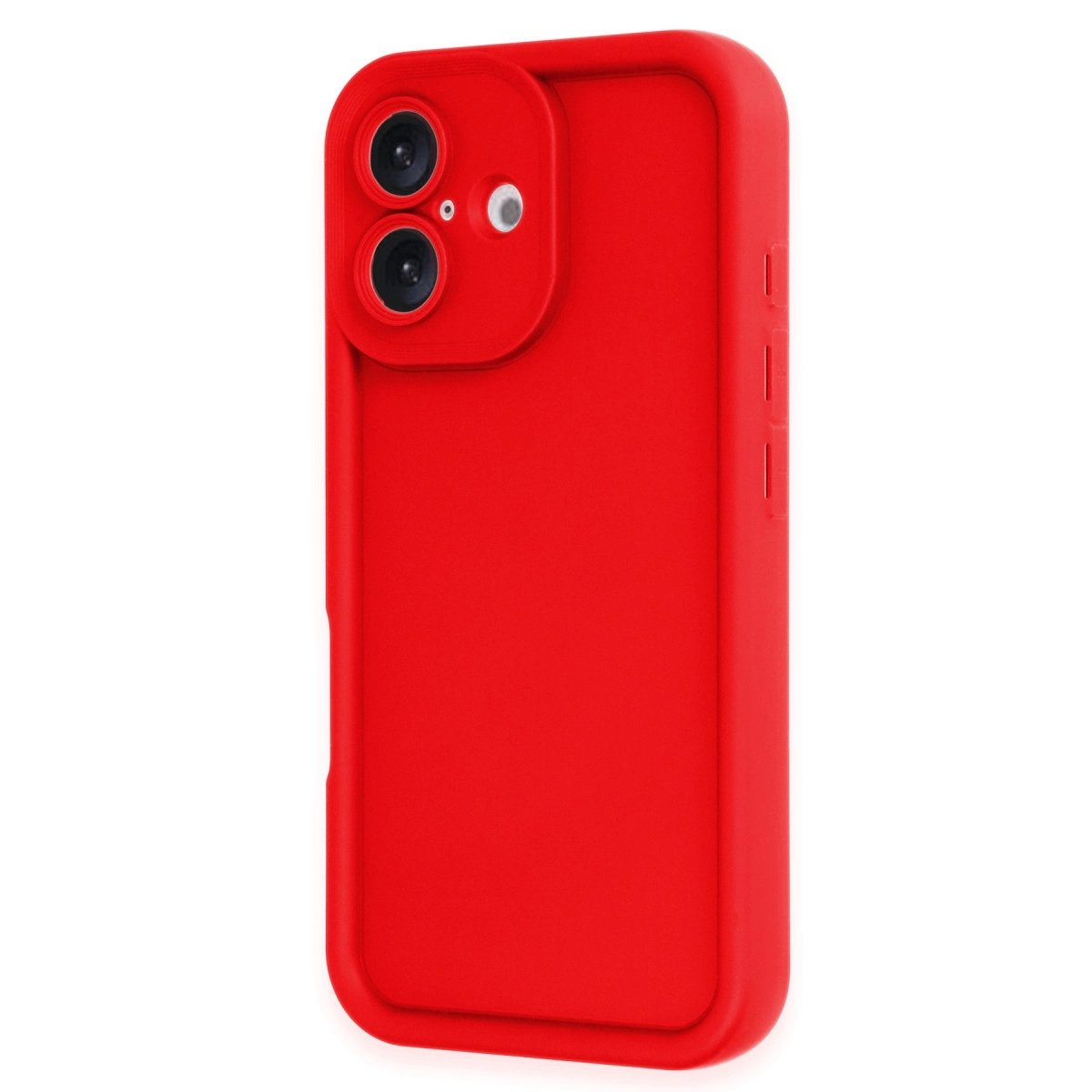 İphone 16 Kılıf Viera Silikon - Kırmızı İphone 16 Kılıf Viera Silikon - Kırmızı