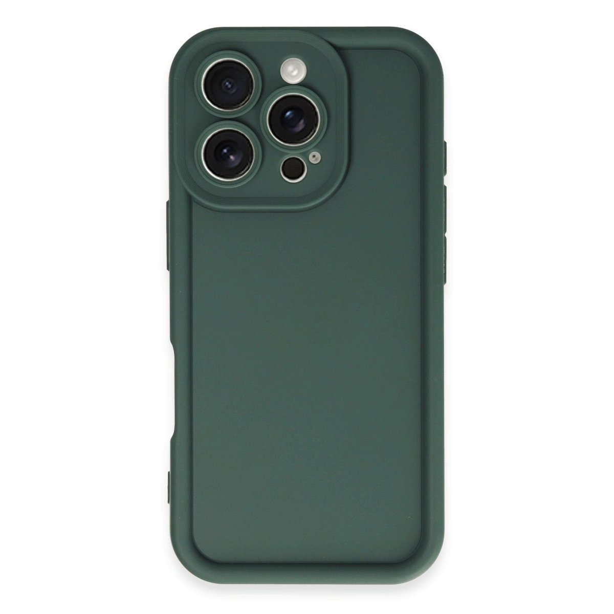 İphone 16 Pro Max Kılıf Viera Silikon - Koyu Yeşil