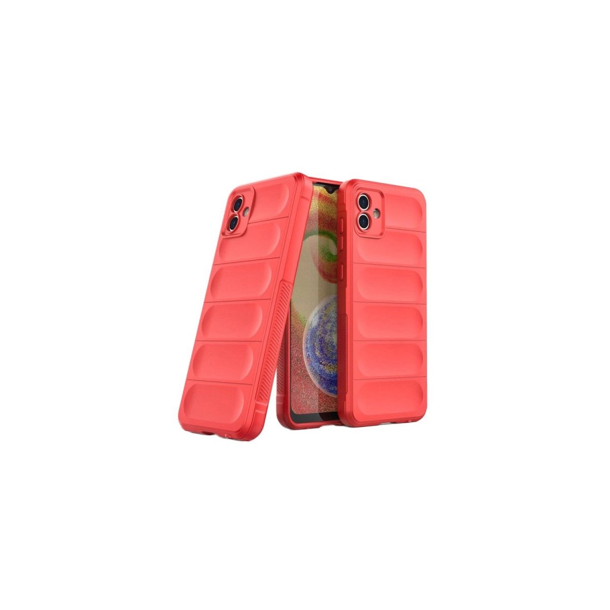 Samsung Galaxy A06 Kılıf Optimum Silikon - Kırmızı Samsung Galaxy A06 Kılıf Optimum Silikon - Kırmızı