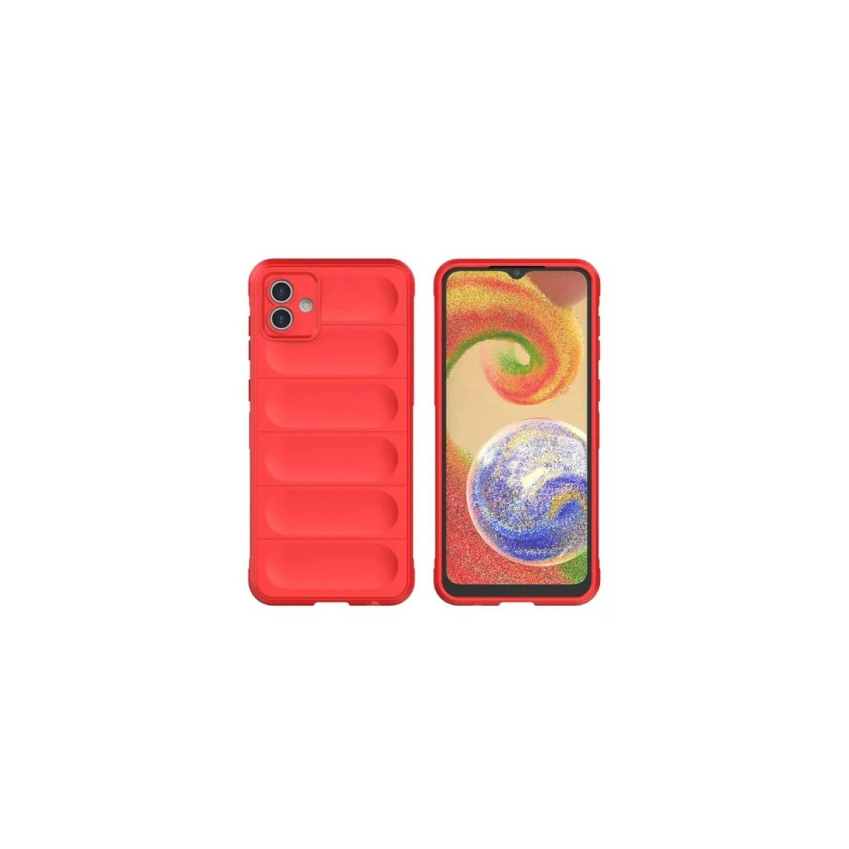 Samsung Galaxy A06 Kılıf Optimum Silikon - Kırmızı Samsung Galaxy A06 Kılıf Optimum Silikon - Kırmızı