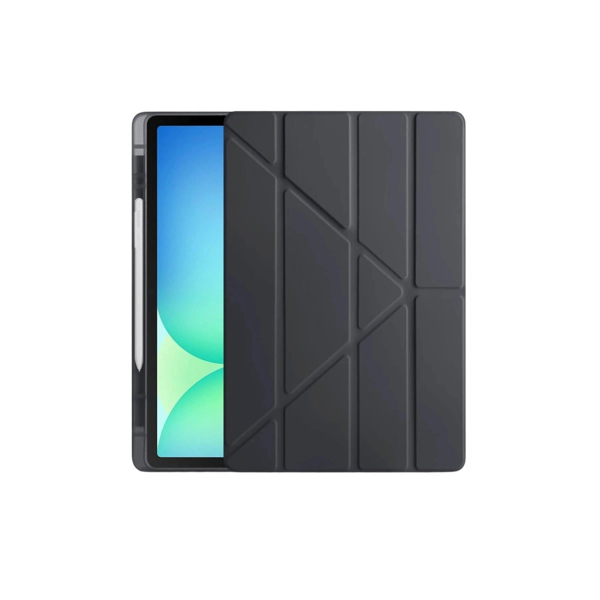 İpad Pro 11 (2024) Kılıf Kalemlikli Hugo Tablet Kılıfı - Siyah İpad Pro 11 (2024) Kılıf Kalemlikli Hugo Tablet Kılıfı - Siyah