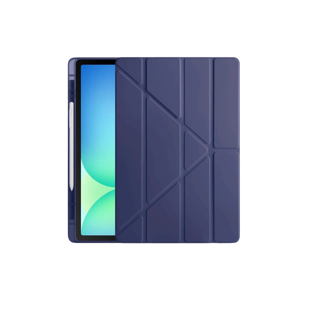 İpad Pro 11 (2024) Kılıf Kalemlikli Hugo Tablet Kılıfı - Lacivert İpad Pro 11 (2024) Kılıf Kalemlikli Hugo Tablet Kılıfı - Lacivert
