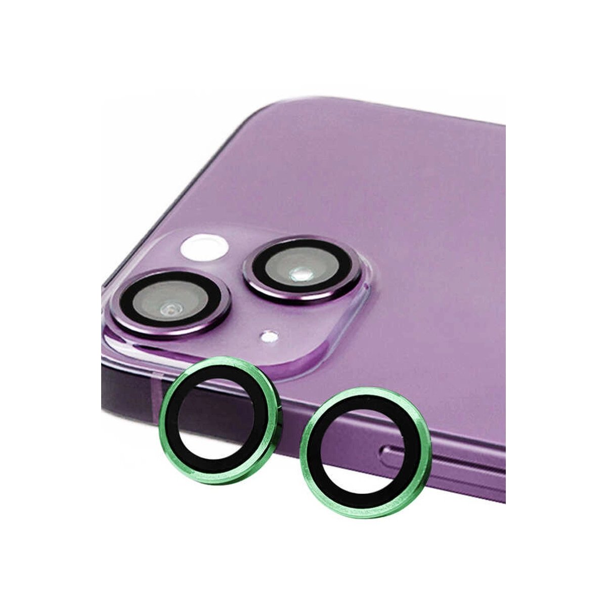 İphone 13 Mini Raze Metal Kamera Lens - Yeşil İphone 13 Mini Raze Metal Kamera Lens - Yeşil