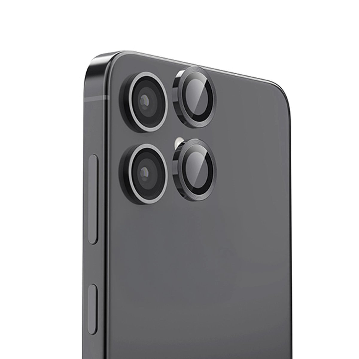 Samsung Galaxy A06 Raze Metal Kamera Lens - Siyah Samsung Galaxy A06 Raze Metal Kamera Lens - Siyah