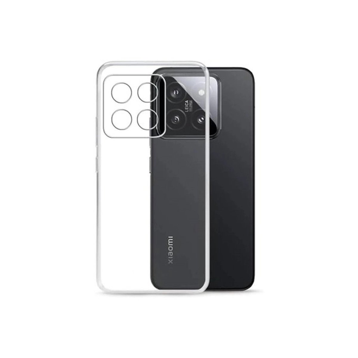 Xiaomi Mi 14t Pro Kılıf Lüx Şeffaf Silikon
