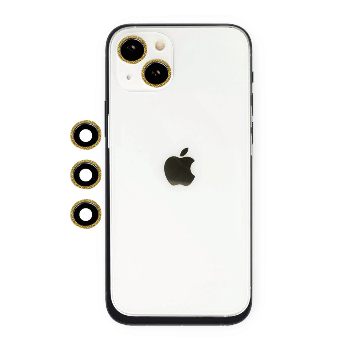 İphone 14 Shine Kamera Lens - Gold İphone 14 Shine Kamera Lens - Gold