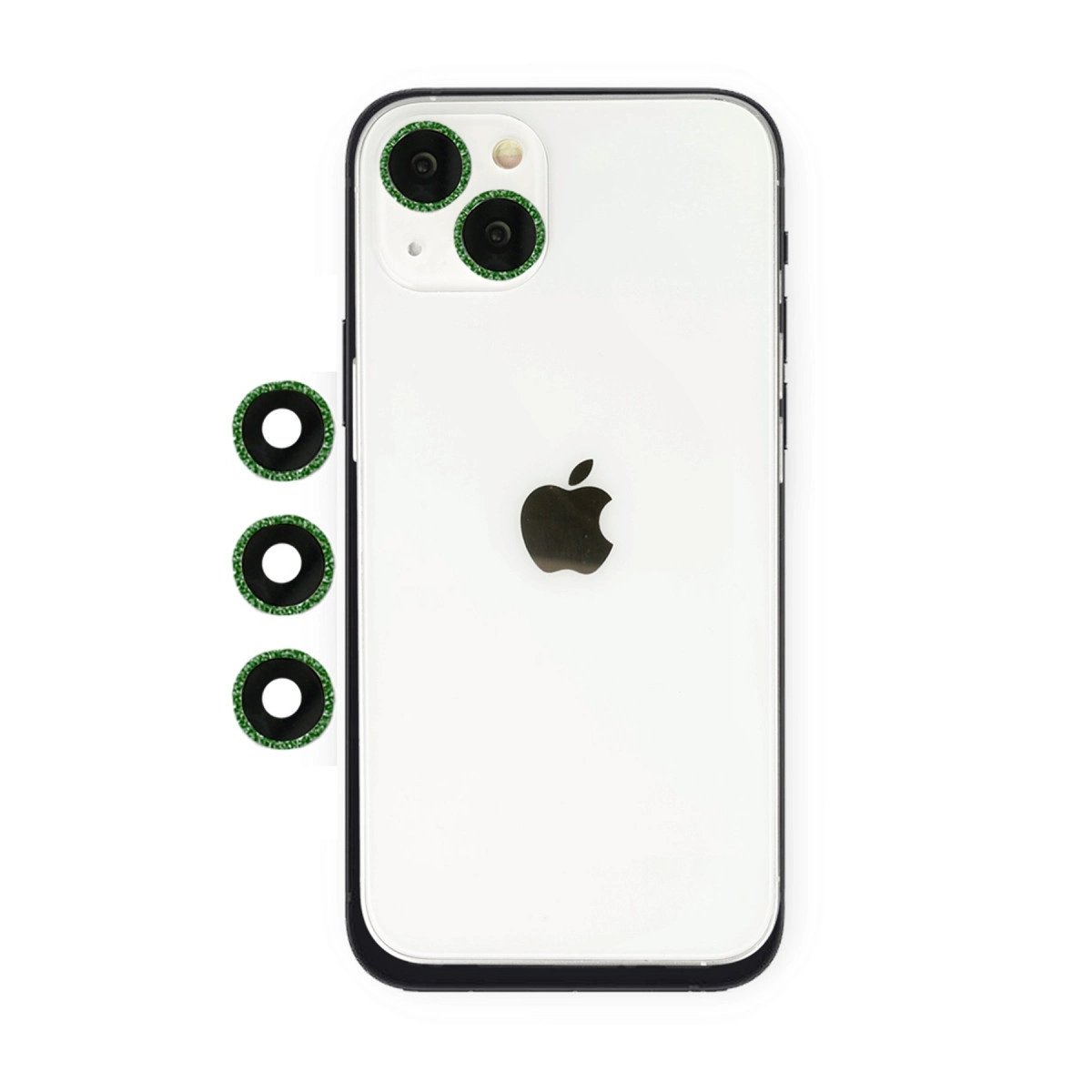 İphone 14 Shine Kamera Lens - Yeşil