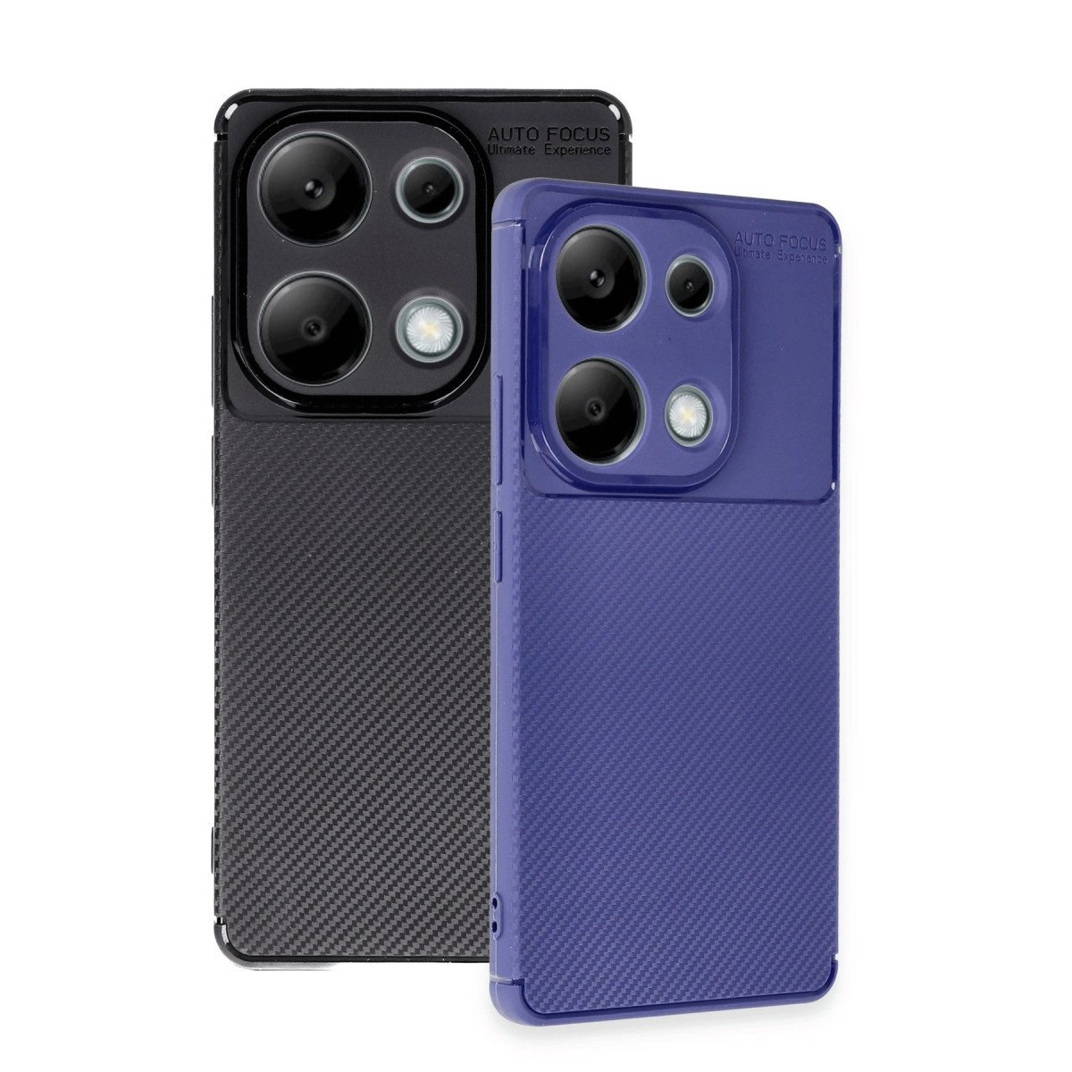 Xiaomi Redmi Note 13 Pro 4g Kılıf Auto Focus Karbon Kapak - Lacivert Xiaomi Redmi Note 13 Pro 4g Kılıf Auto Focus Karbon Kapak - Lacivert