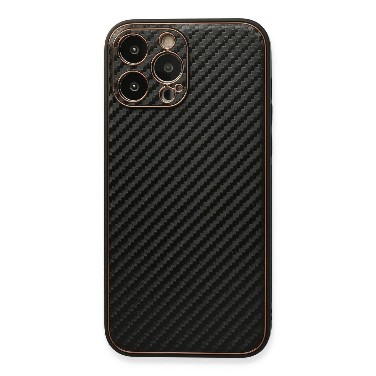 İphone 13 Pro Kılıf Coco Karbon Silikon - Siyah İphone 13 Pro Kılıf Coco Karbon Silikon - Siyah