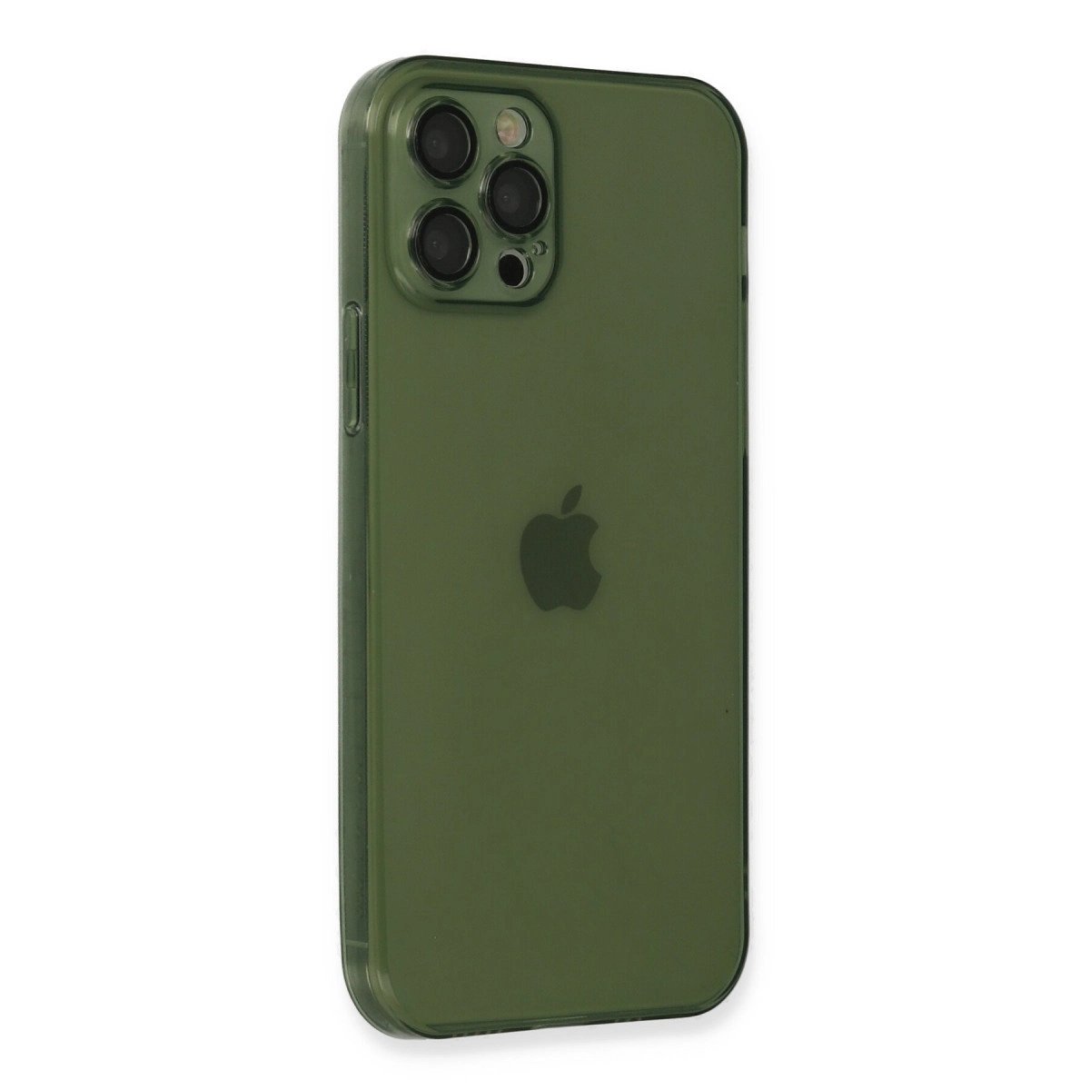 İphone 12 Pro Kılıf Fly Lens Silikon - Yeşil İphone 12 Pro Kılıf Fly Lens Silikon - Yeşil