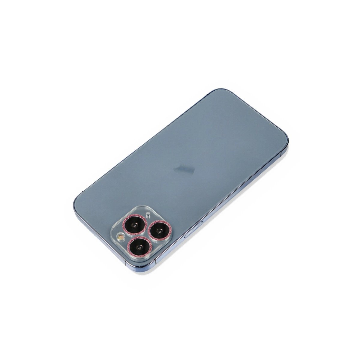İphone 11 Pro Shine Kamera Lens Koruma Cam - Pembe İphone 11 Pro Shine Kamera Lens Koruma Cam - Pembe
