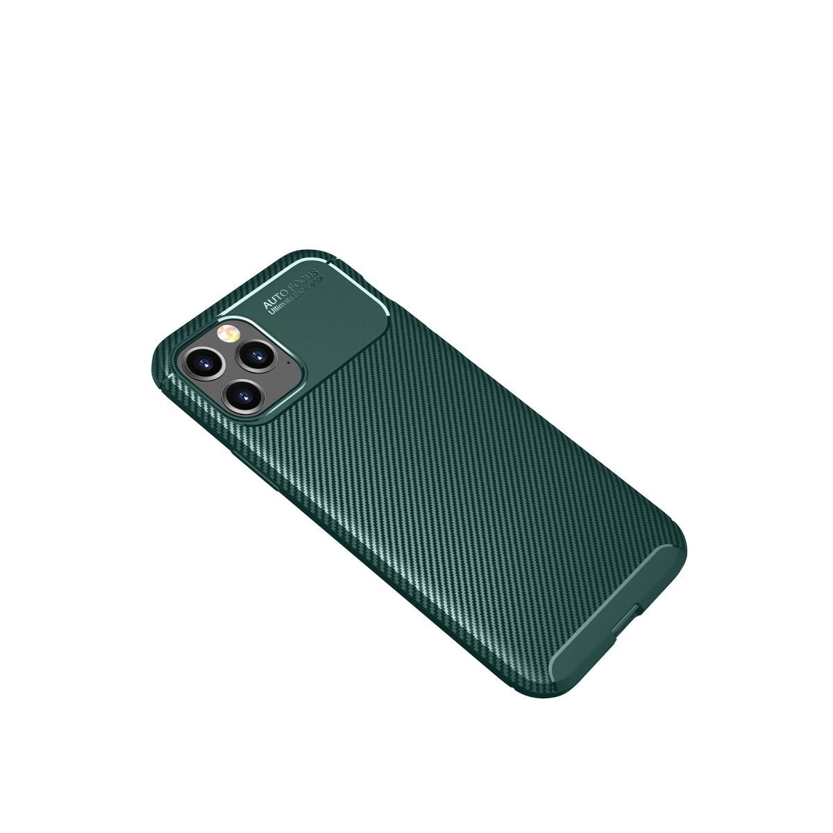 İphone 11 Pro Kılıf Auto Focus Karbon Kapak - Yeşil İphone 11 Pro Kılıf Auto Focus Karbon Kapak - Yeşil