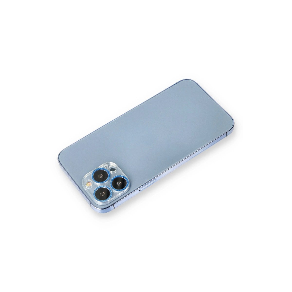İphone 12 Pro Shine Kamera Lens Koruma Cam - Mavi İphone 12 Pro Shine Kamera Lens Koruma Cam - Mavi