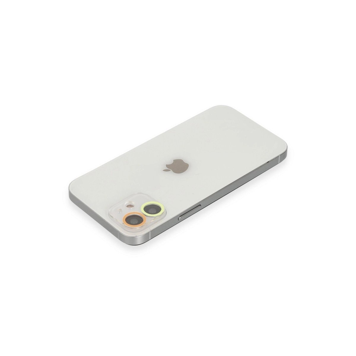 İphone 11 Renkli Kamera Lens Koruma Cam - Sarı-turuncu İphone 11 Renkli Kamera Lens Koruma Cam - Sarı-turuncu