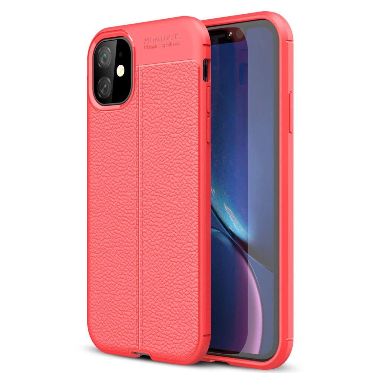 İphone 11 Kılıf Auto Focus Kapak - Kırmızı İphone 11 Kılıf Auto Focus Kapak - Kırmızı