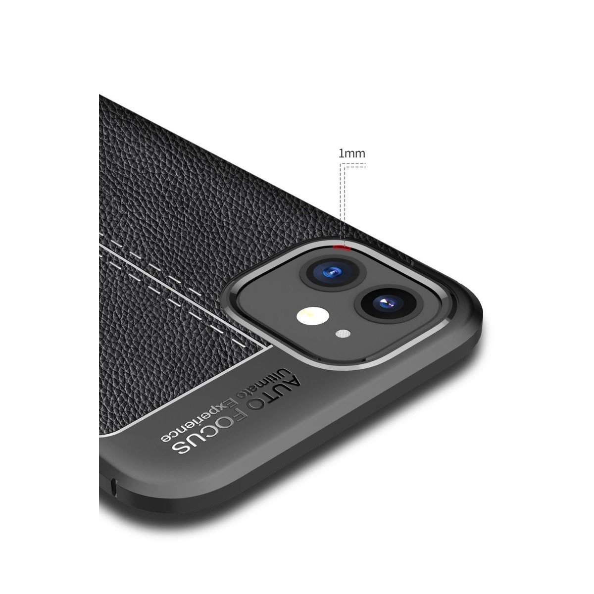 İphone 12 Mini Kılıf Auto Focus Kapak - Kırmızı