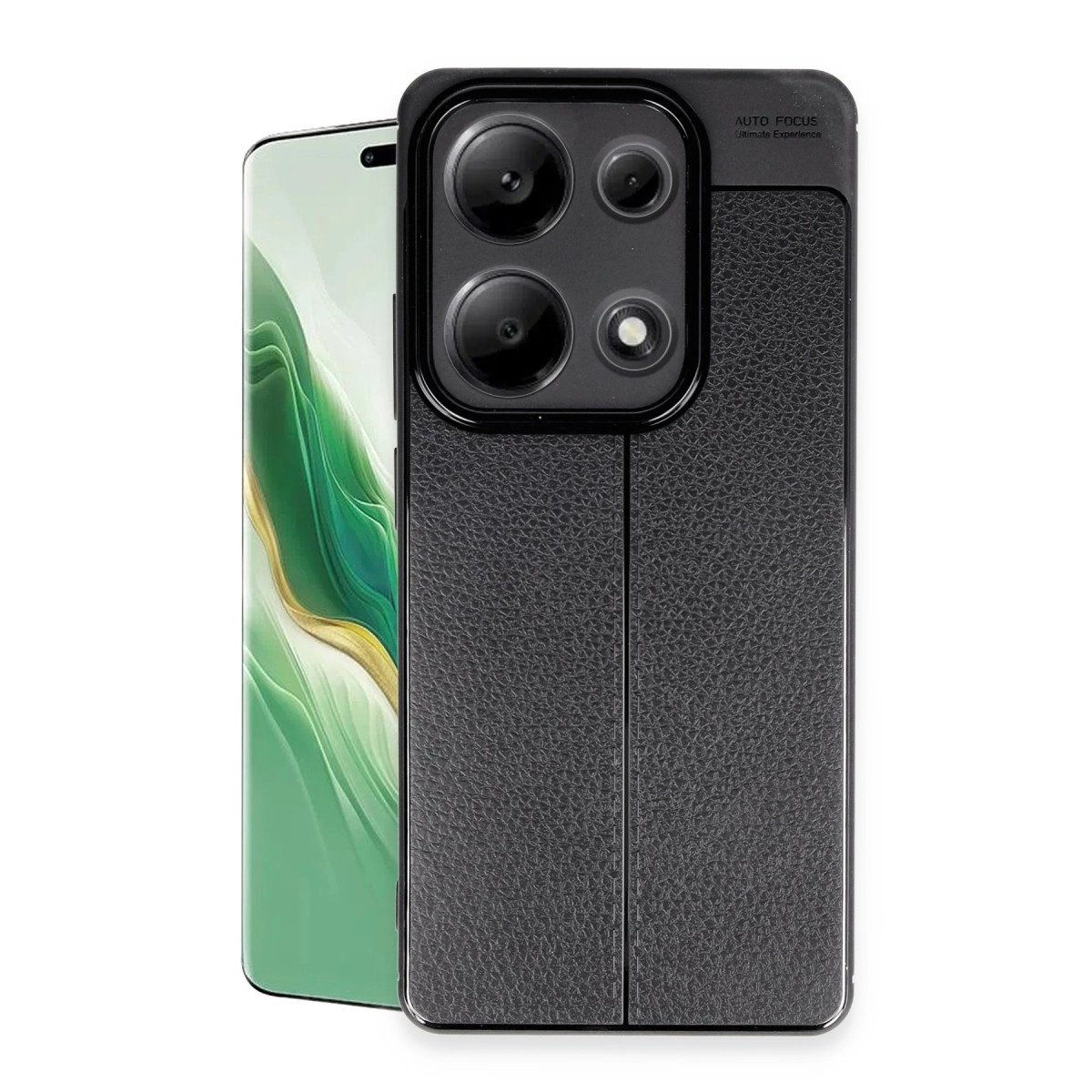 Xiaomi Redmi Note 13 Pro 4g Kılıf Auto Focus Kapak - Siyah Xiaomi Redmi Note 13 Pro 4g Kılıf Auto Focus Kapak - Siyah