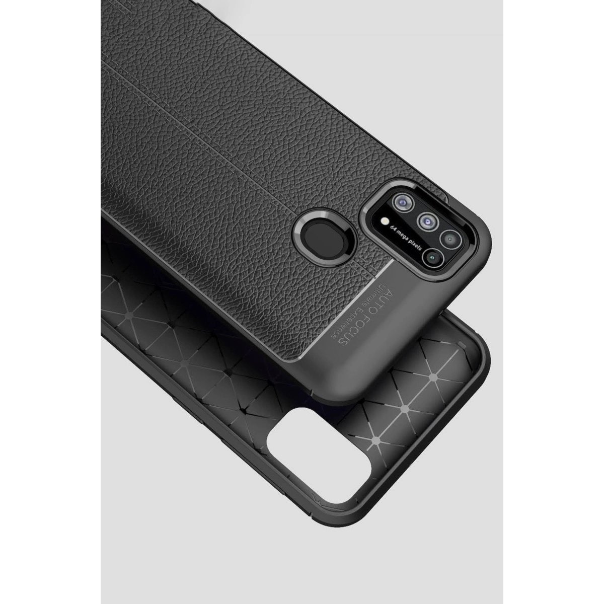 Samsung Galaxy M31 Kılıf Auto Focus Kapak - Kırmızı Samsung Galaxy M31 Kılıf Auto Focus Kapak - Kırmızı