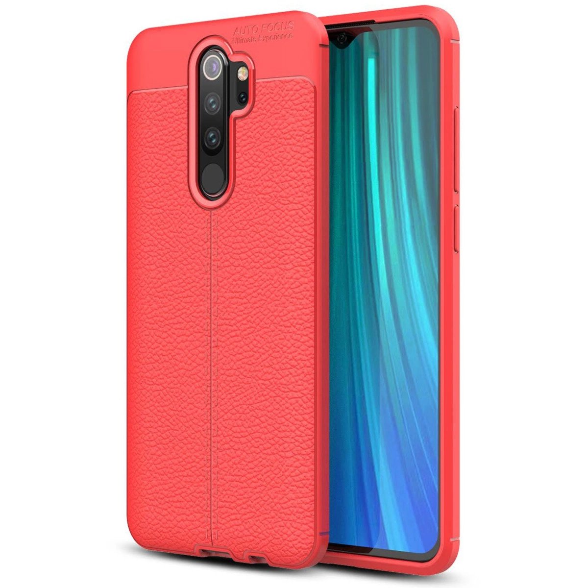 Xiaomi Redmi Note 8 Pro Kılıf Auto Focus Kapak - Kırmızı Xiaomi Redmi Note 8 Pro Kılıf Auto Focus Kapak - Kırmızı
