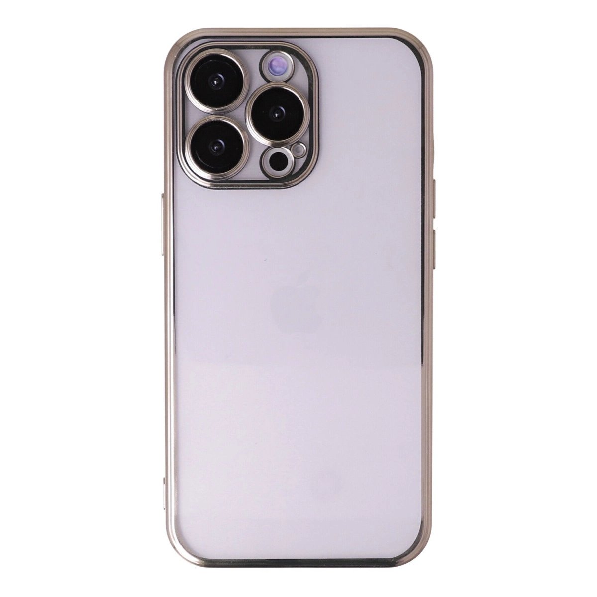 İphone 13 Pro Max Kılıf Razer Lensli Silikon - Gold İphone 13 Pro Max Kılıf Razer Lensli Silikon - Gold