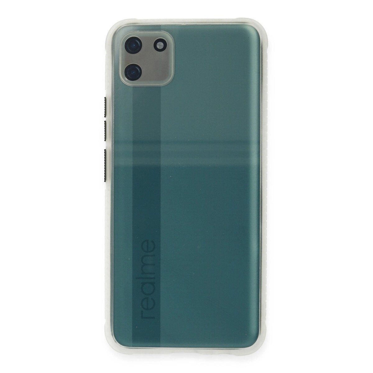 Realme C11 Kılıf Miami Şeffaf Silikon - Şeffaf Realme C11 Kılıf Miami Şeffaf Silikon - Şeffaf