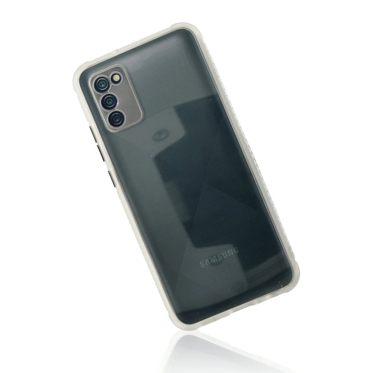 Samsung Galaxy A02s Kılıf Miami Şeffaf Silikon - Şeffaf Samsung Galaxy A02s Kılıf Miami Şeffaf Silikon - Şeffaf
