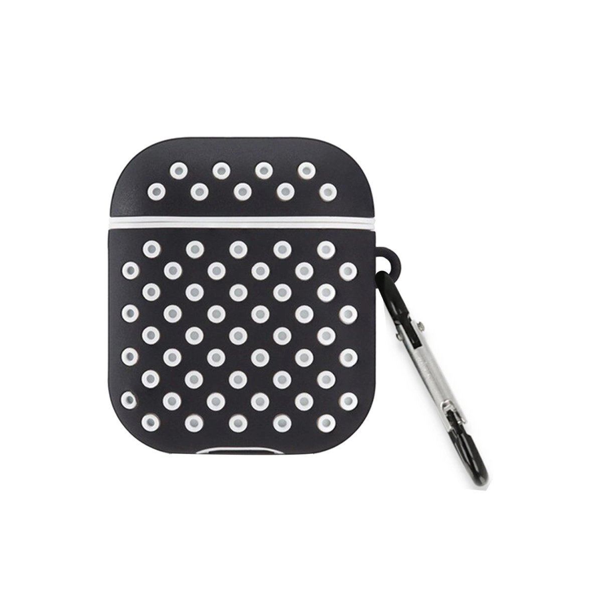 Airpods 3 (3.nesil) Spor Delikli Kılıf - Siyah-beyaz Airpods 3 (3.nesil) Spor Delikli Kılıf - Siyah-beyaz
