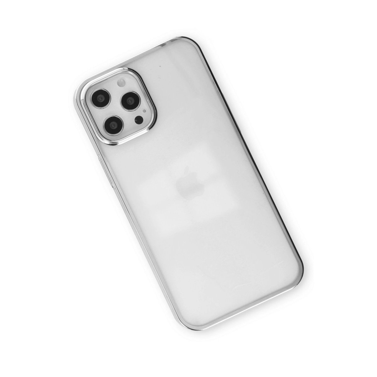 İphone 12 Pro Max Kılıf Element Silikon - Gümüş İphone 12 Pro Max Kılıf Element Silikon - Gümüş