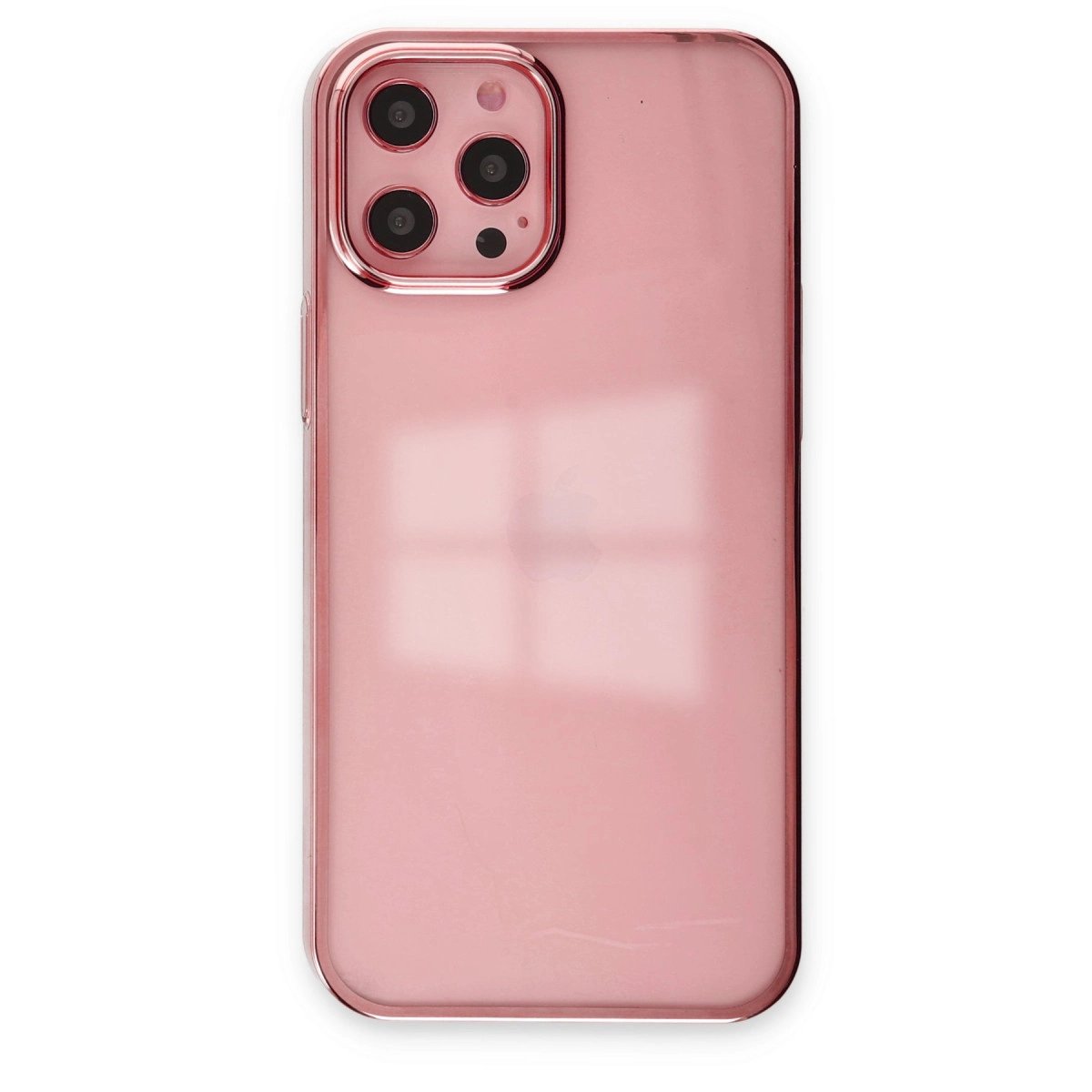 İphone 12 Pro Max Kılıf Element Silikon - Pembe İphone 12 Pro Max Kılıf Element Silikon - Pembe