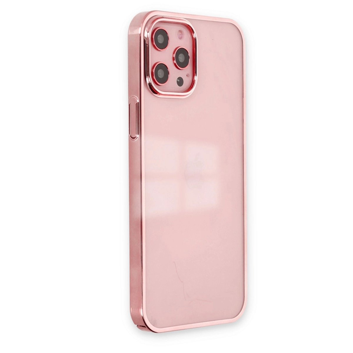 İphone 12 Pro Max Kılıf Element Silikon - Pembe İphone 12 Pro Max Kılıf Element Silikon - Pembe