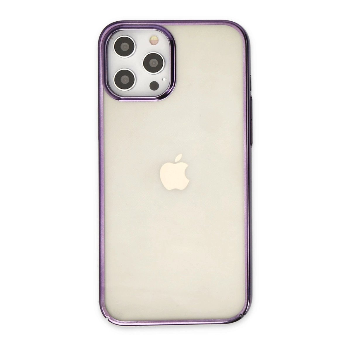 İphone 12 Pro Max Kılıf Element Silikon - Mor