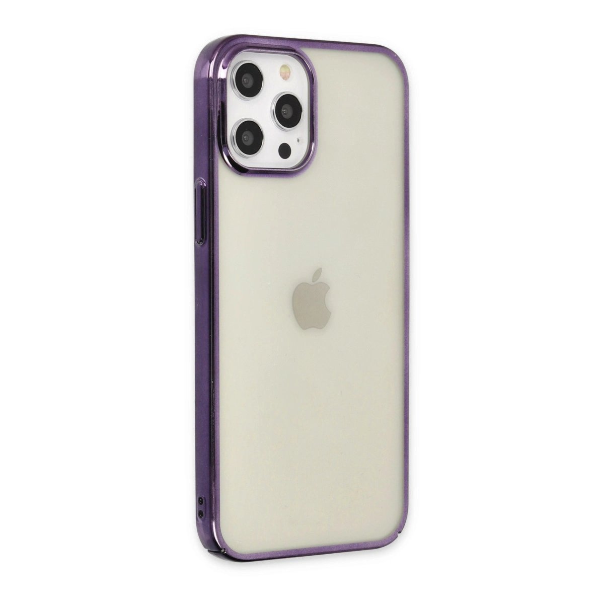 İphone 12 Pro Max Kılıf Element Silikon - Mor