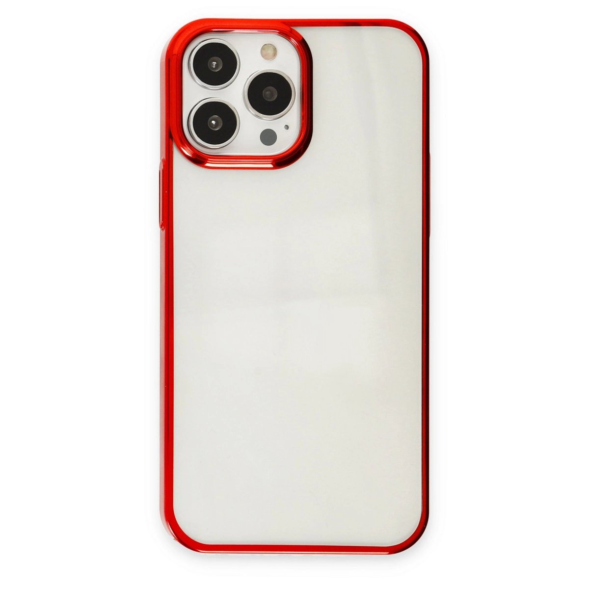 İphone 13 Pro Kılıf Element Silikon - Kırmızı