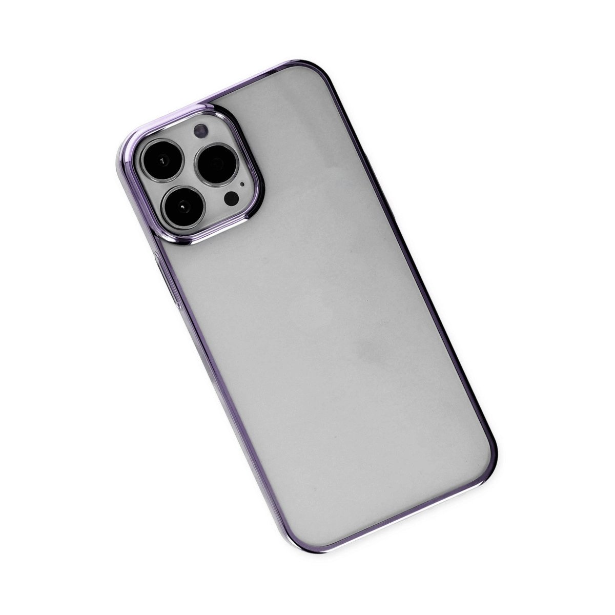 İphone 13 Pro Kılıf Element Silikon - Mor