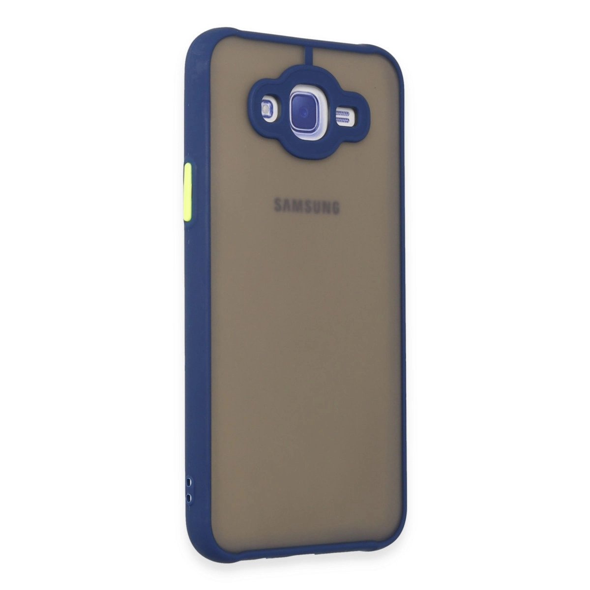 Samsung Galaxy J7 Kılıf Montreal Silikon Kapak - Lacivert Samsung Galaxy J7 Kılıf Montreal Silikon Kapak - Lacivert