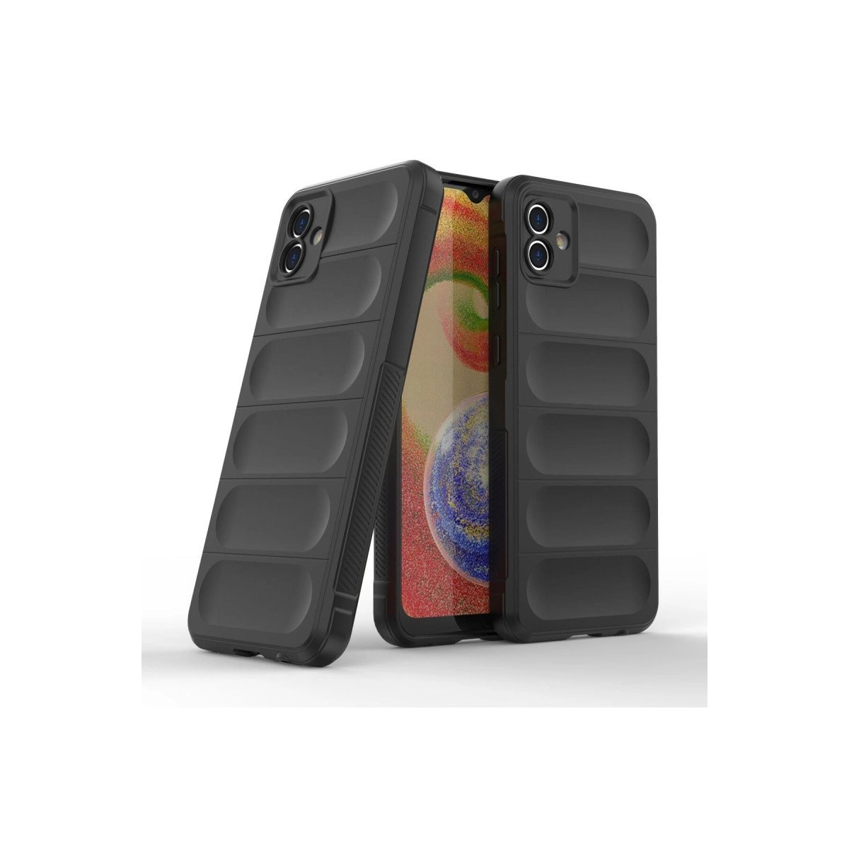 Samsung Galaxy A04e Kılıf Optimum Silikon - Siyah Samsung Galaxy A04e Kılıf Optimum Silikon - Siyah